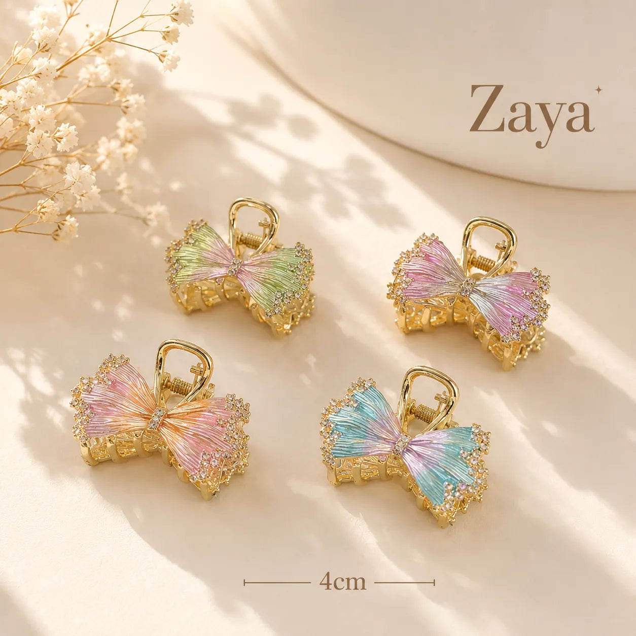 Zaya Premium hair claw (4Pcs) - UBKWS3086