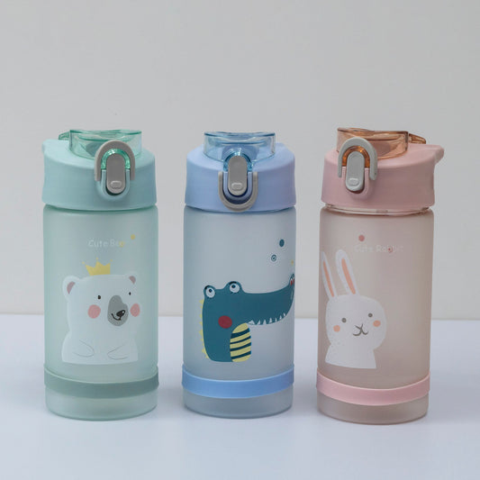 Cute Animal Printed Bottle (6Pcs) - UBKWS1209