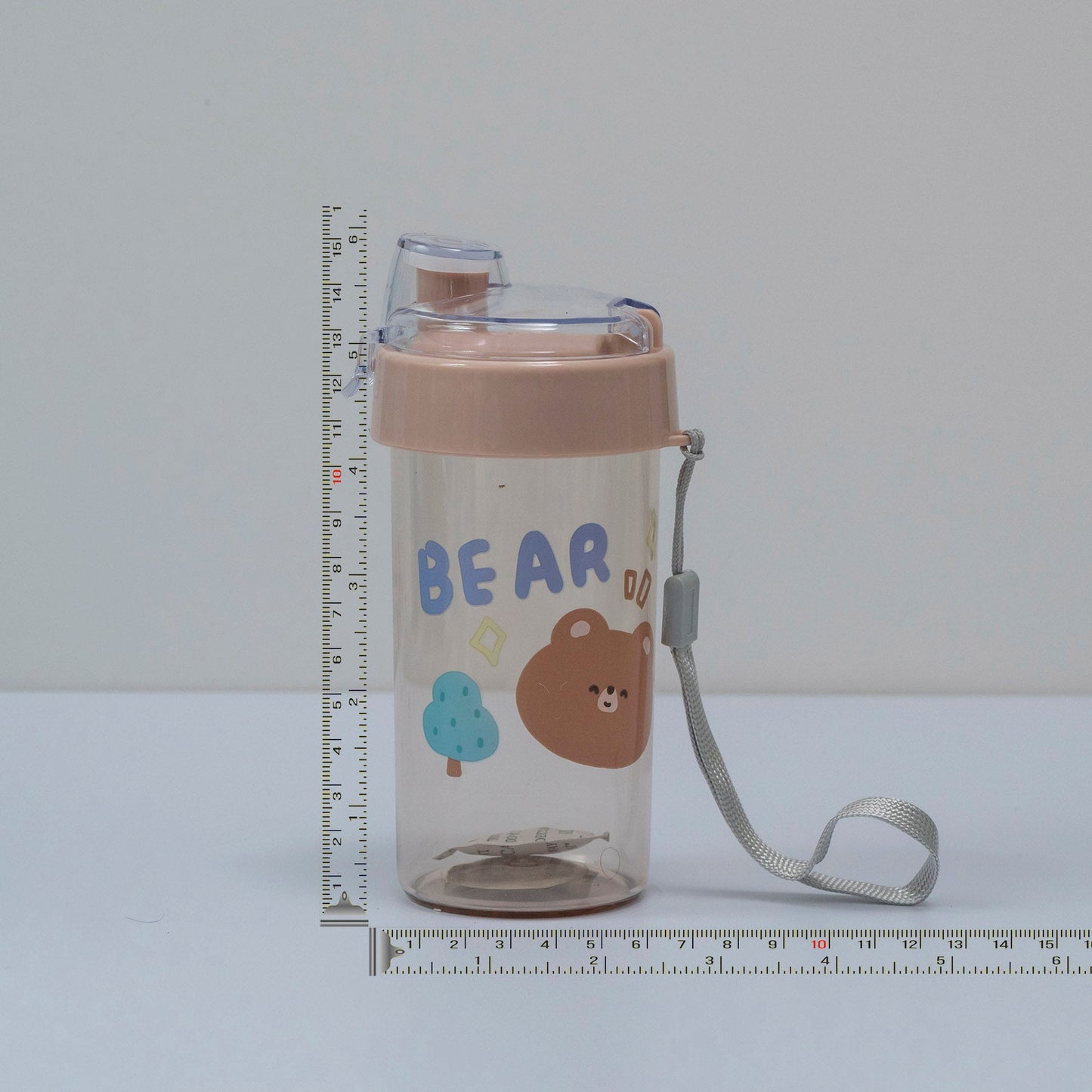 Cute Cartoon Printed Bottle with Strap (6Pcs) - UBKWS1212