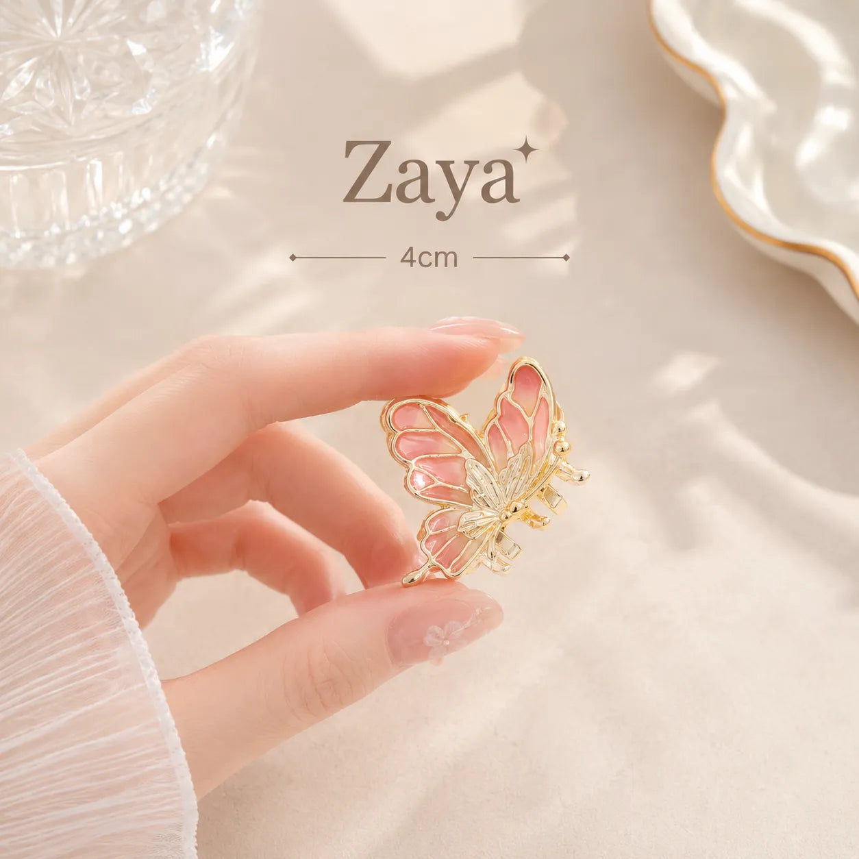 Zaya Premium mini butterfly claw (3Pcs) - UBKWS3093