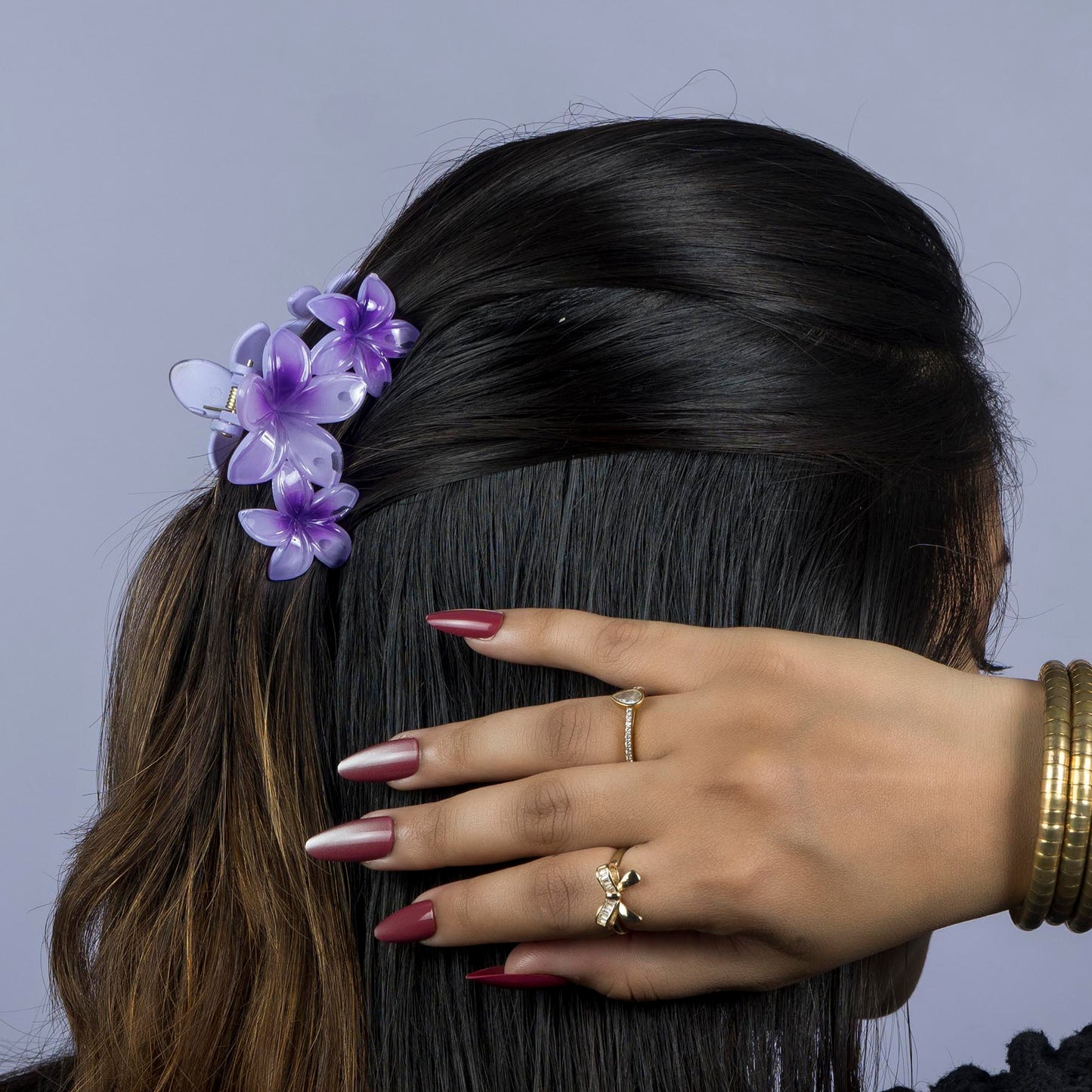 Hawaii flower hair claw (Pack of 12) - UBKWS832