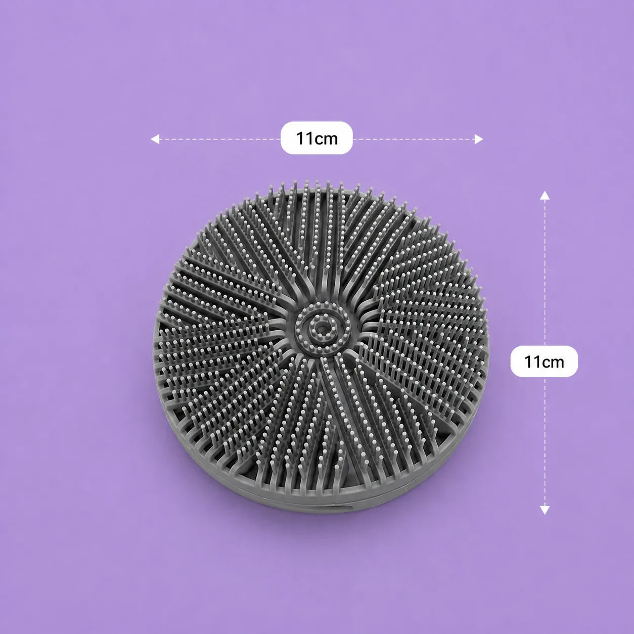 Double side silicon scrubber for body (6Pc) - UB-500