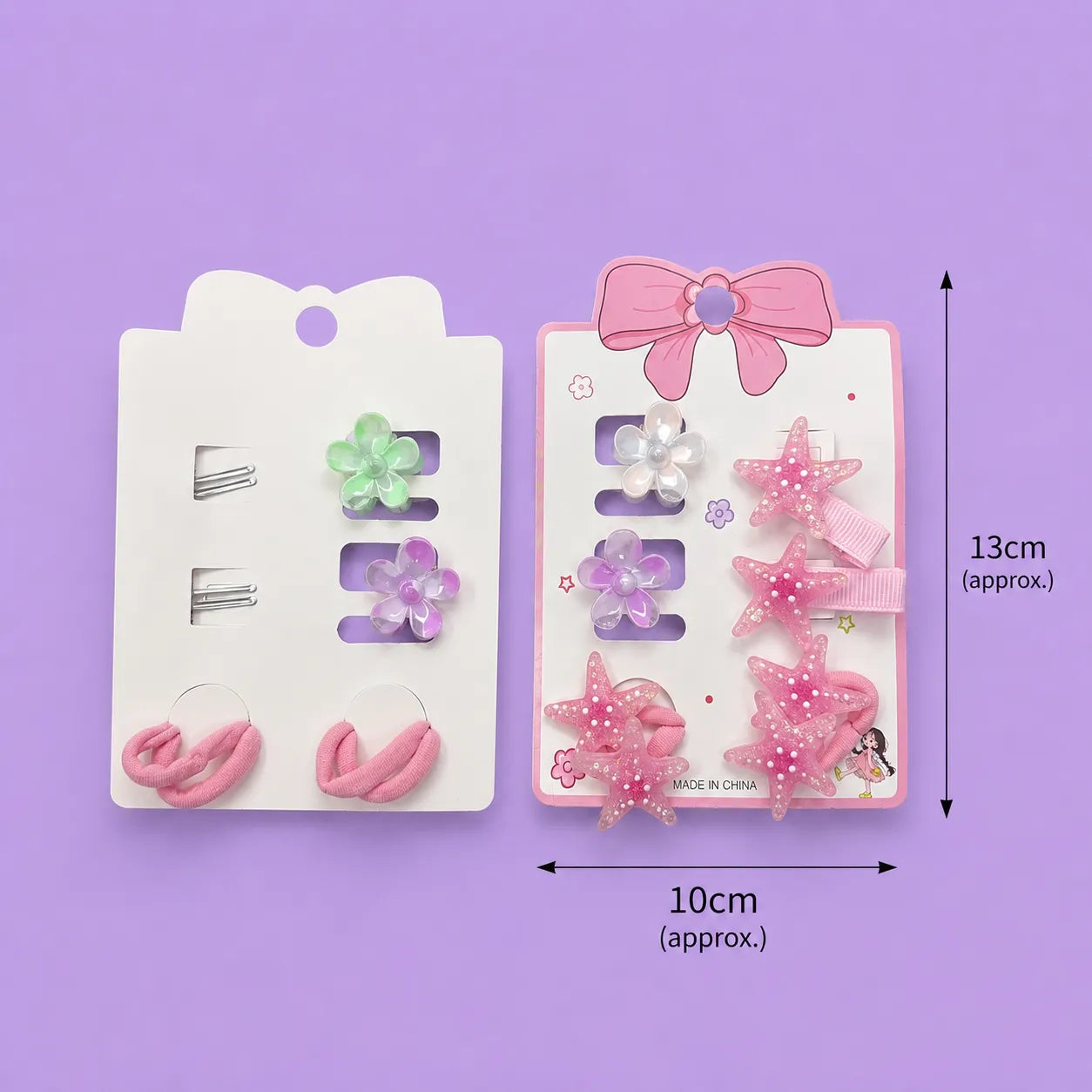 Starfish Kids hair accessories set (1Dz) - CP-173