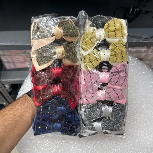 Sequin Bow Clutcher (12Pcs) - UBKWS1240