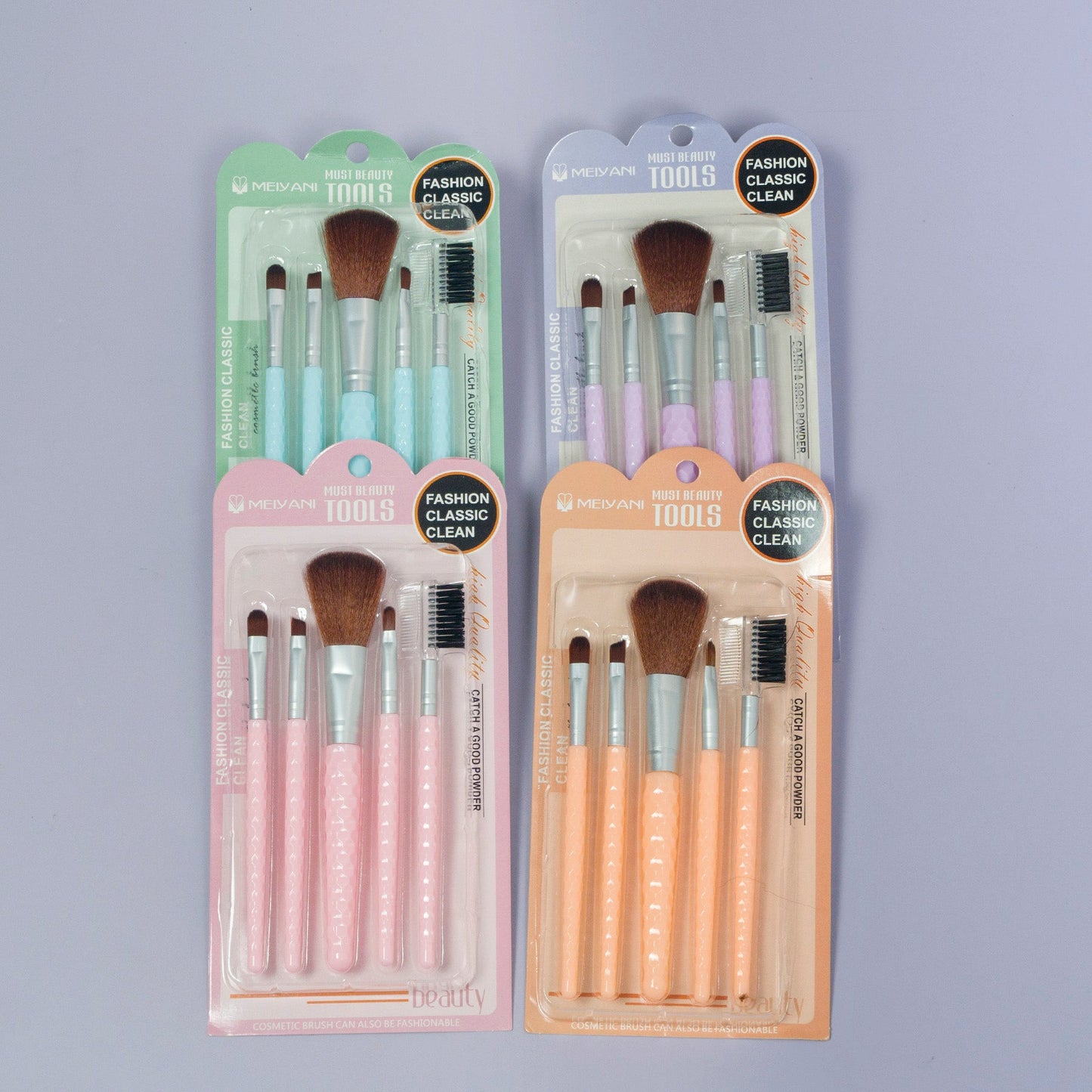 5-in-1 Makeup Brush Set (12 Sets) - UBKWS1077