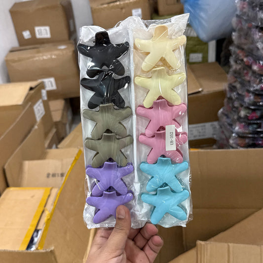 Matte Starfish Hair Claw (1Dz) - UBKWS2457