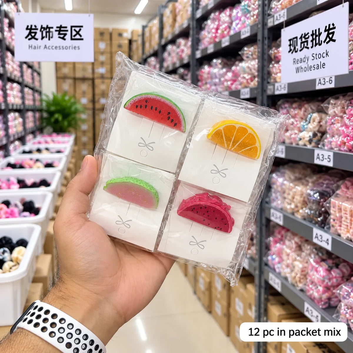 Korean hairpins (1Dz) - UBKWS4262