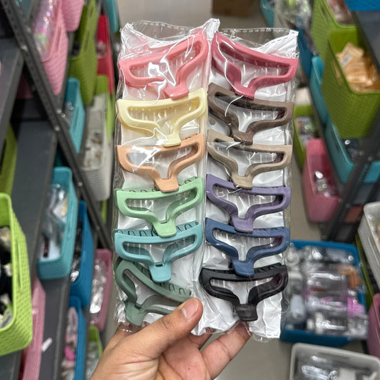 Matte Hair Claw (Pack of 12) - UBKWS1130