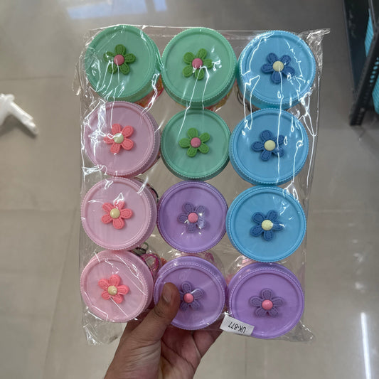 Kids Disco hair ties with Bottle (Pack of 12) - UBKWS1019