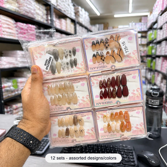 Glossy Press on nails (1Dz) - UBKWS2948