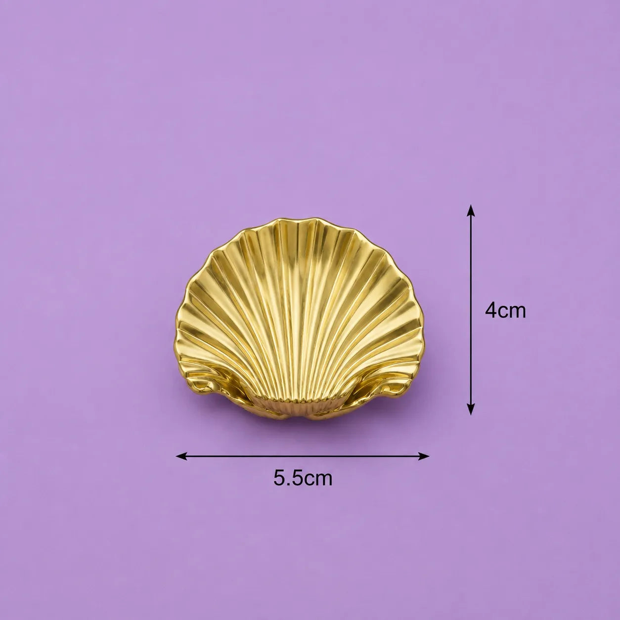 Shell Matt metal hair claw (1Dz) - UBKWS2800