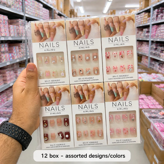 Korean Press on nails (1Dz) - UBKWS2959
