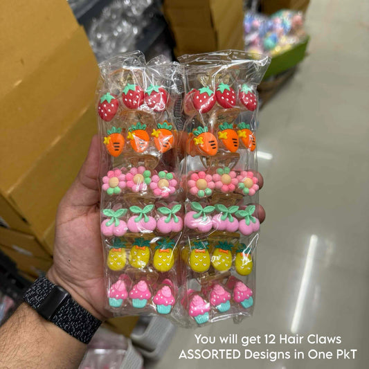 Fancy Hair Claw ( Pack of 12 ) - UBKWS430