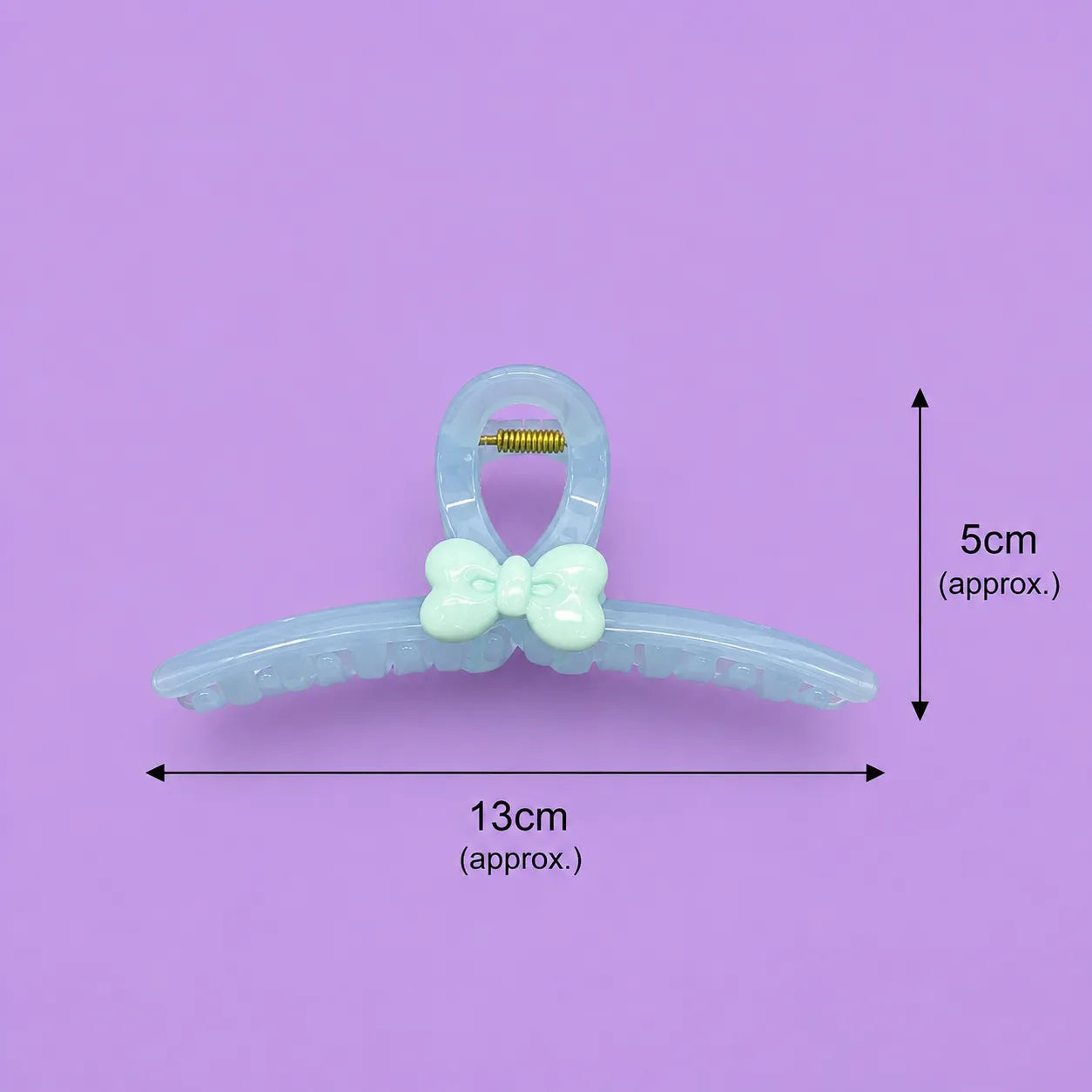 XL Pastel miniature hair claw (1Dz) - CP-193