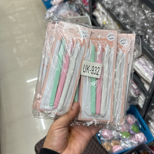 3 Pc Eyebrow Razor (12 Sets) - UBKWS1079