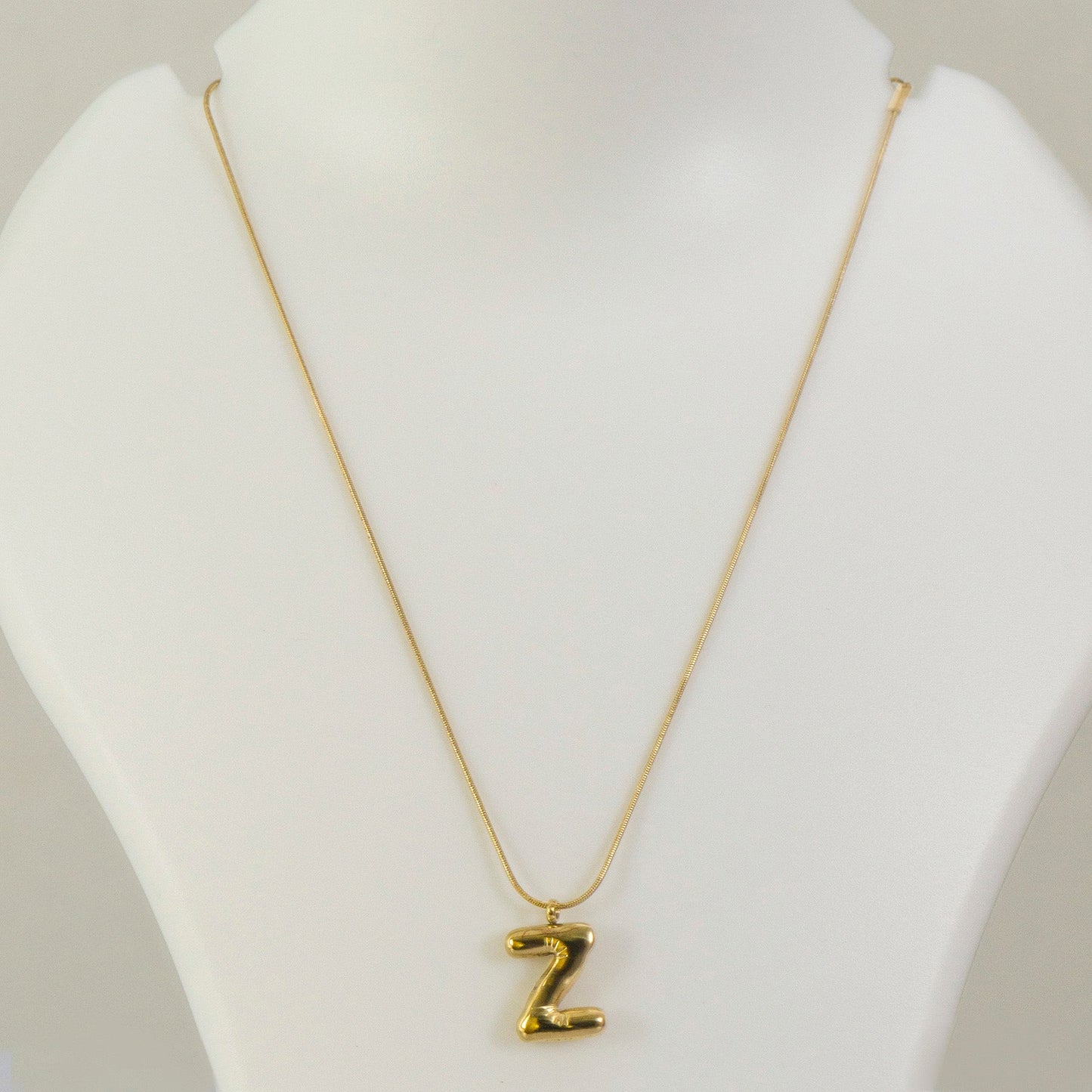 "Z'" Anti tarnish Pendant Necklace - UBK3202