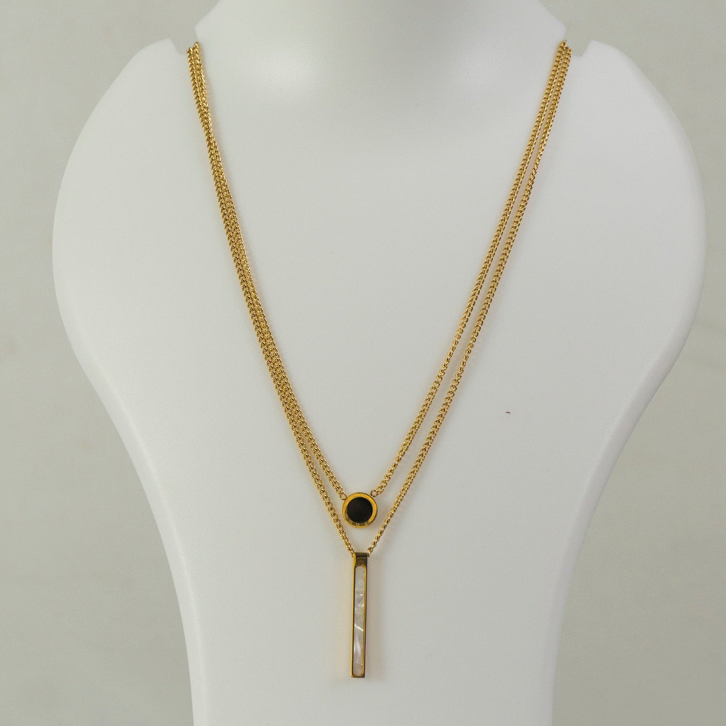 Anti tarnish Pendant Necklace - UBK3224