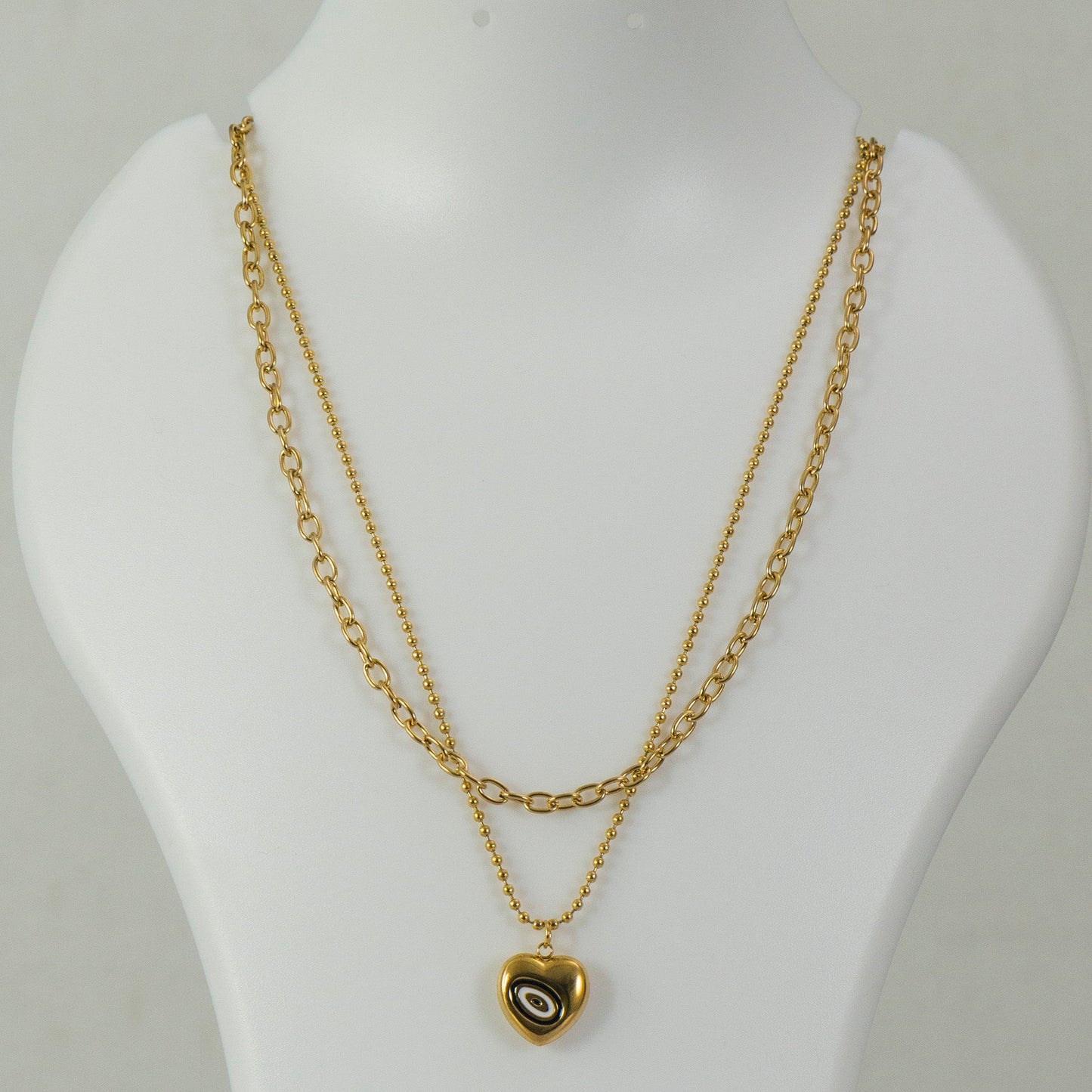 Anti tarnish Pendant Necklace - UBK3236