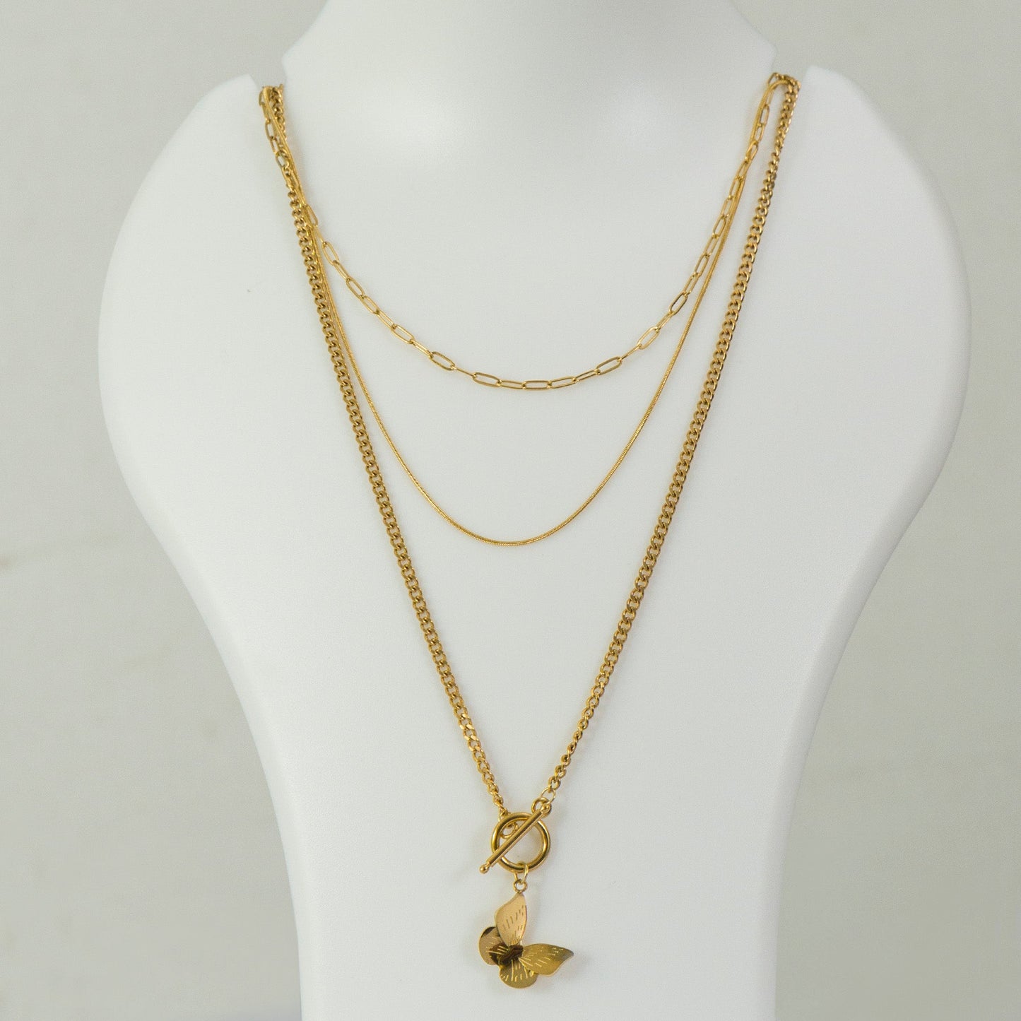 Anti tarnish Pendant Necklace - UBK3238