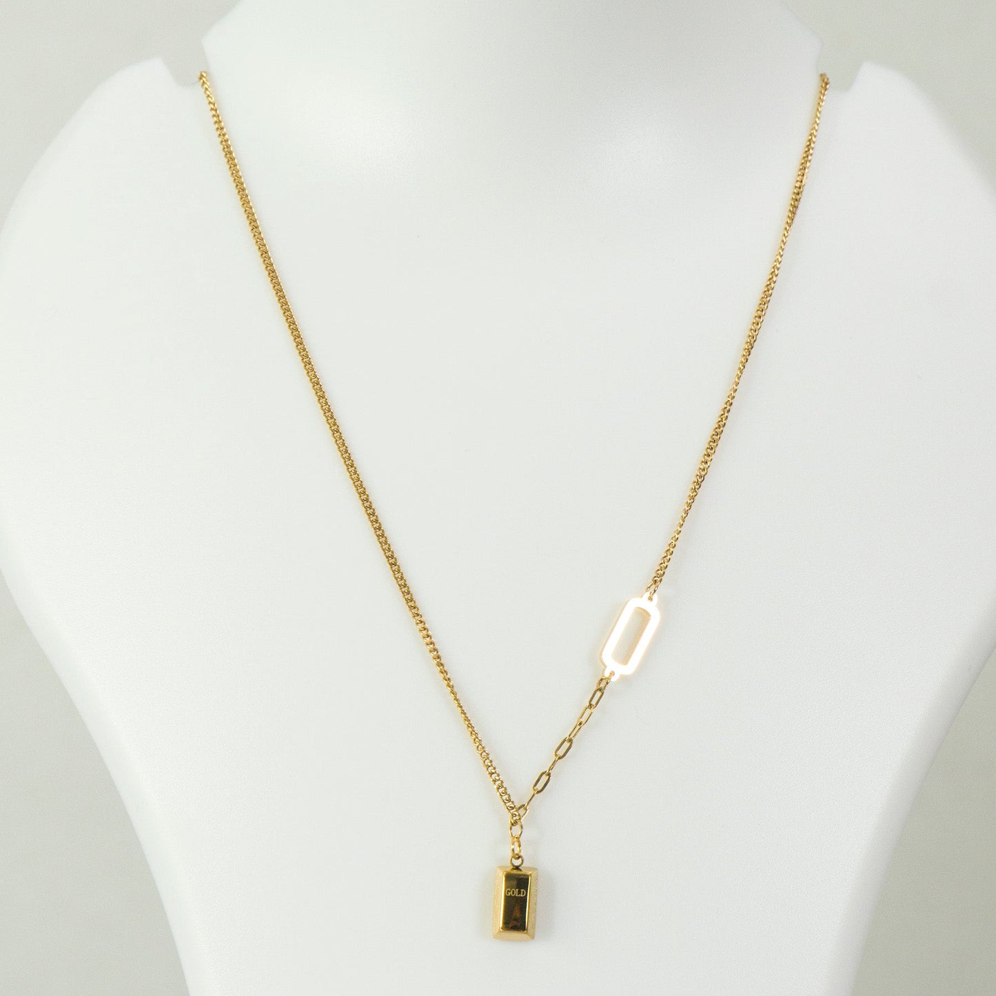 Anti tarnish Pendant Necklace - UBK3254