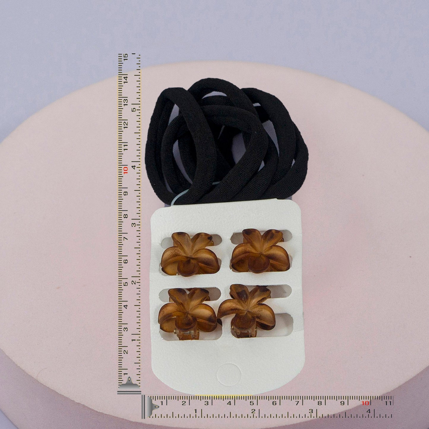 Mini Claw & Hair Tie Set (12Pcs) - UBKWS1140