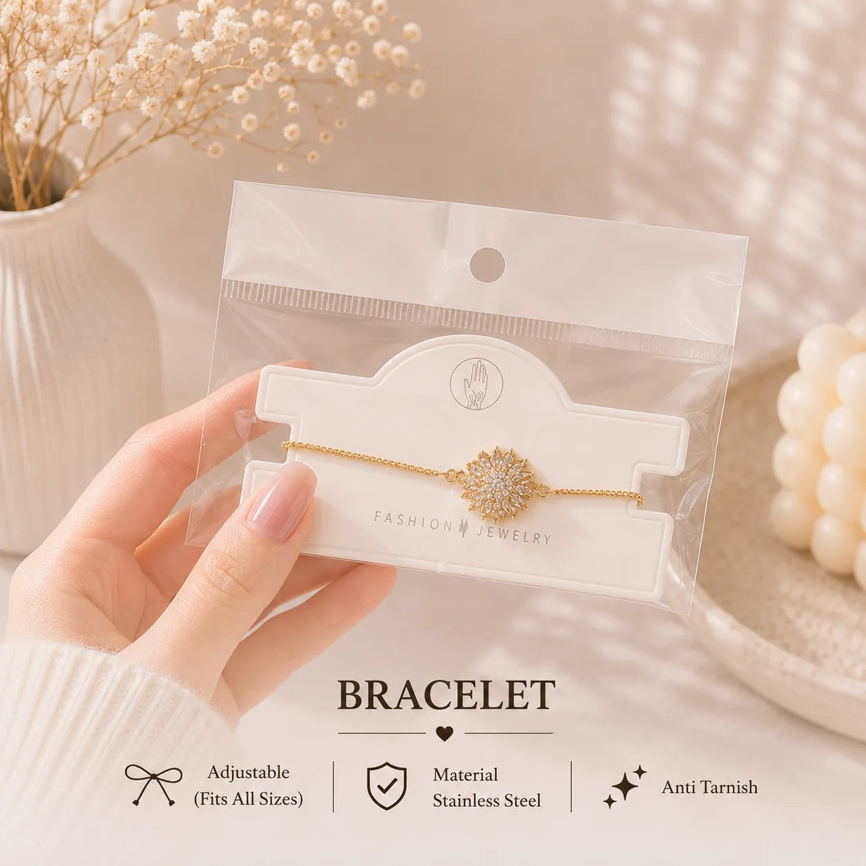 Adjustable Charm Bracelet - UBKWS3037