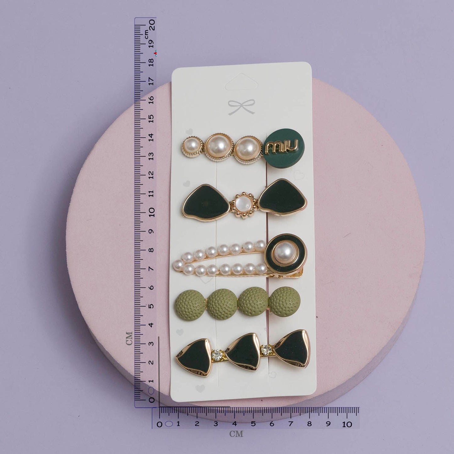 Korean style Hair pins card (Pack of 12) - UBKWS1004