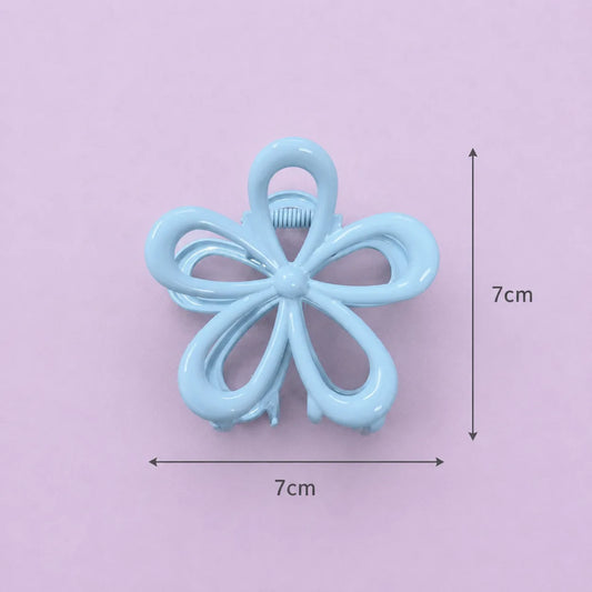 Premium Flower Metal hair claw clip (6Pcs) - UBKWS2792