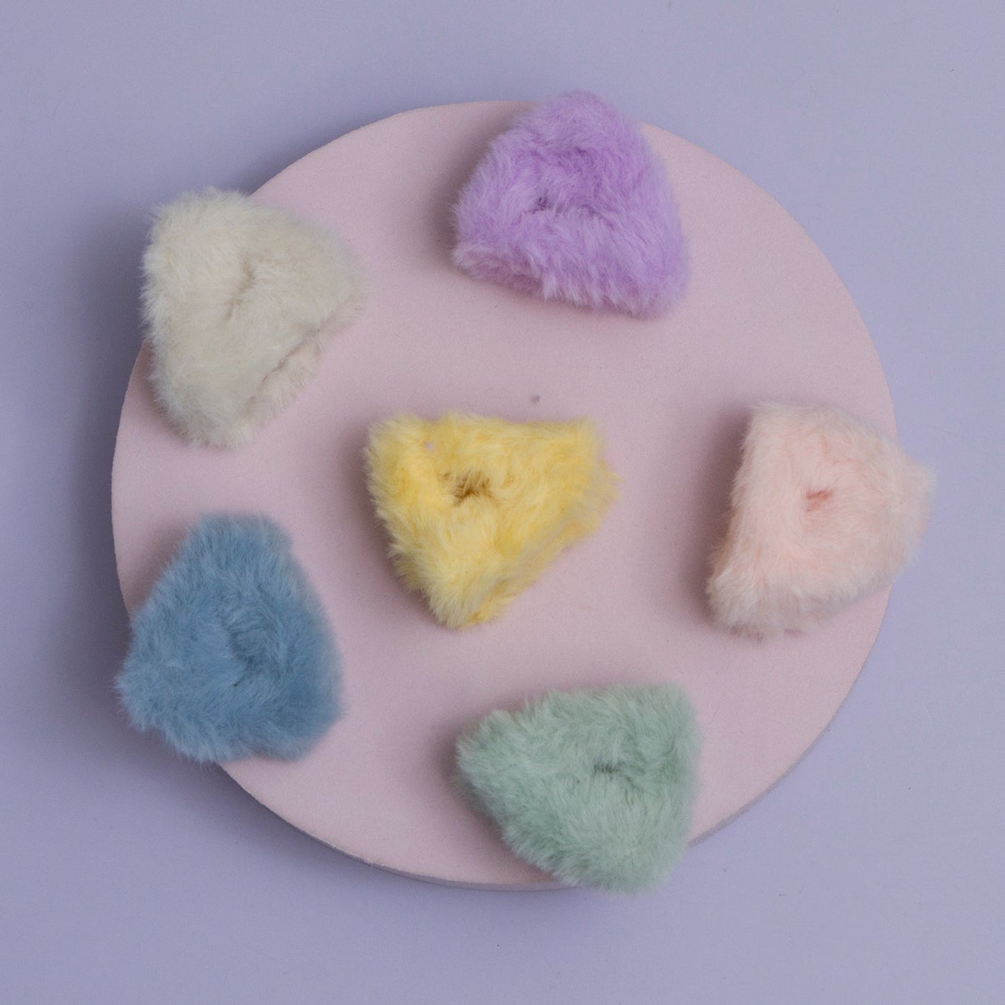 Triangle mini fur hair Claws (Pack of 12) - UBKWS1000