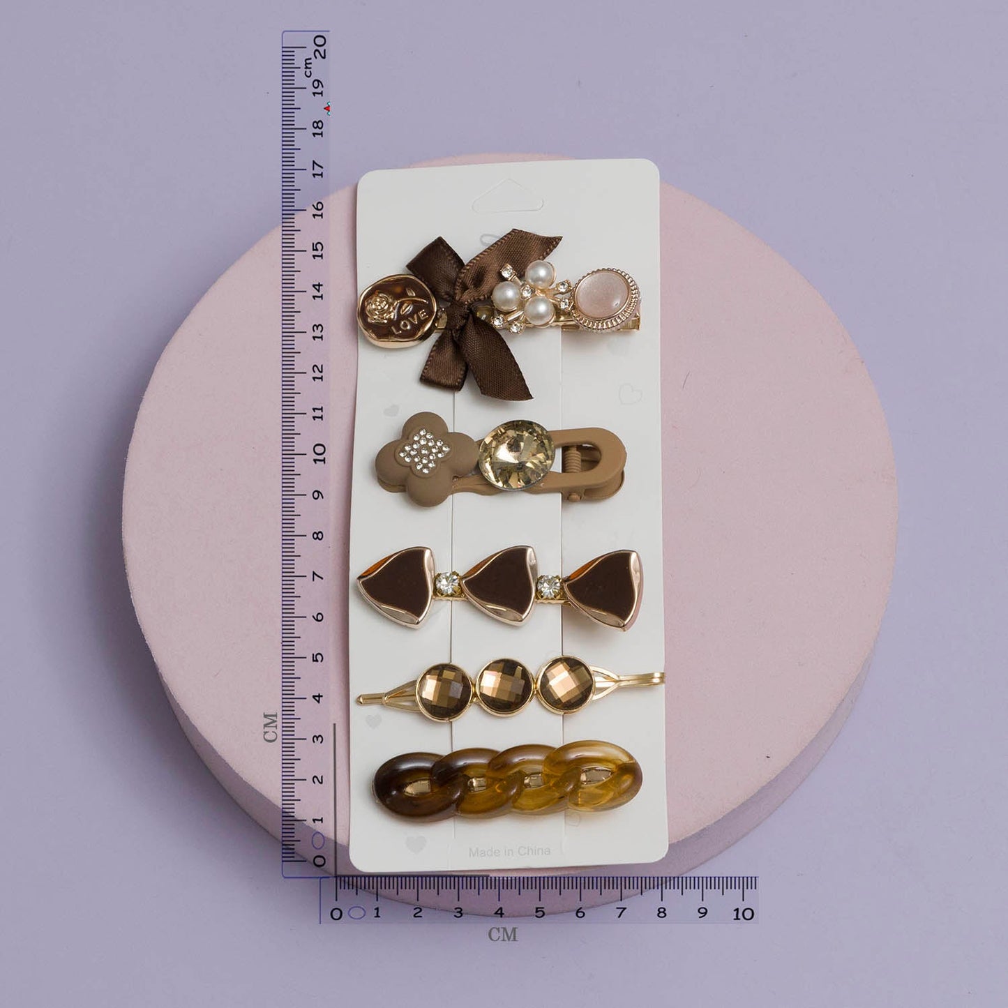 Korean style Hair pins card (Pack of 12) - UBKWS1003