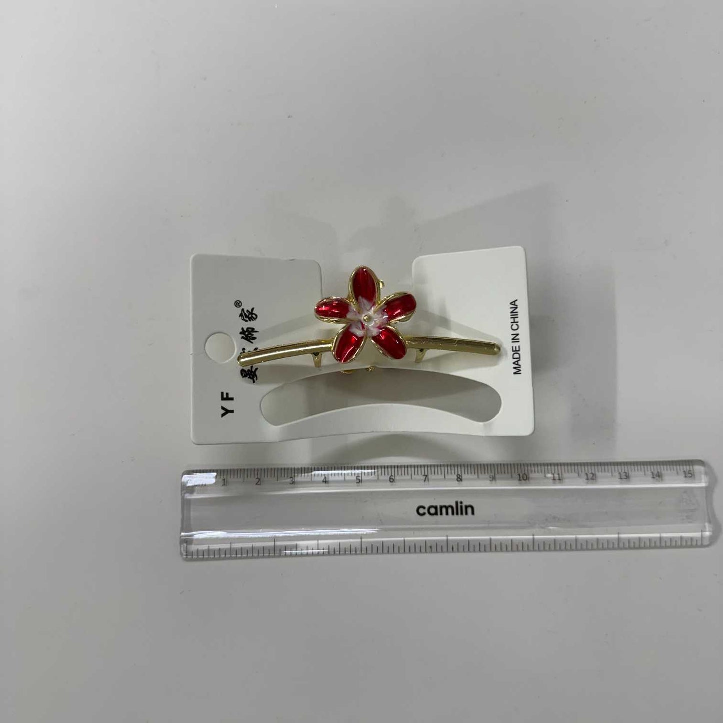 Metal enamel hair claw (1Dz) - UBKWS2614