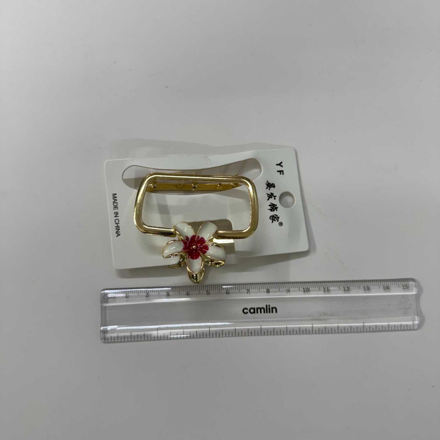 Metal enamel hair claw (1Dz) - UBKWS2617