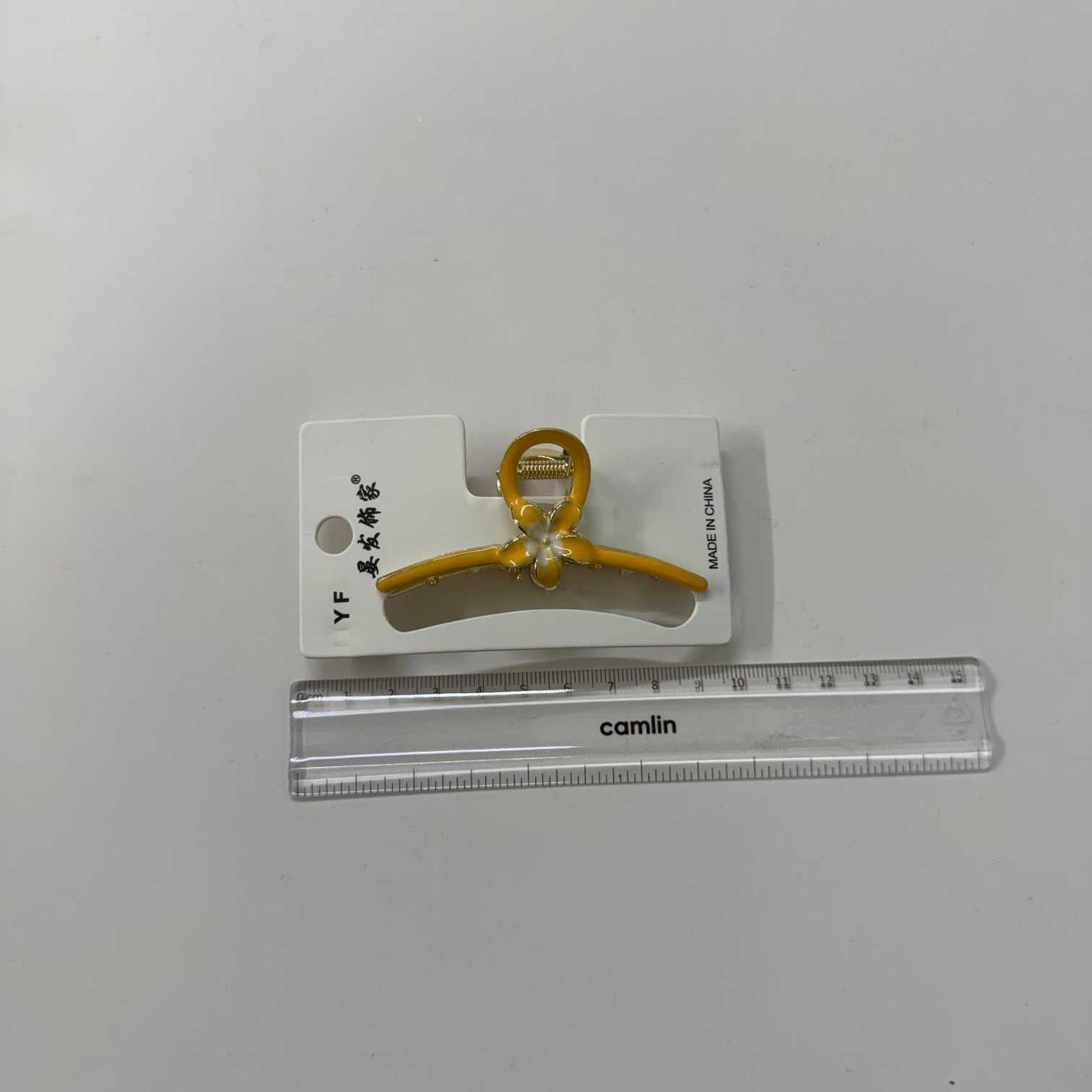 Metal enamel hair claw (1Dz) - UBKWS2621