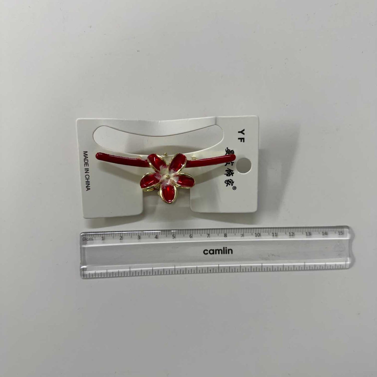 Metal enamel hair claw (1Dz) - UBKWS2622