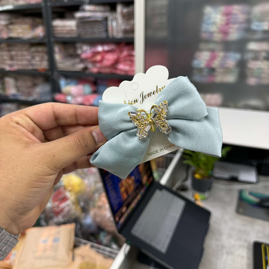 Fancy Bow hair pins (1Dz) - UBKWS2640