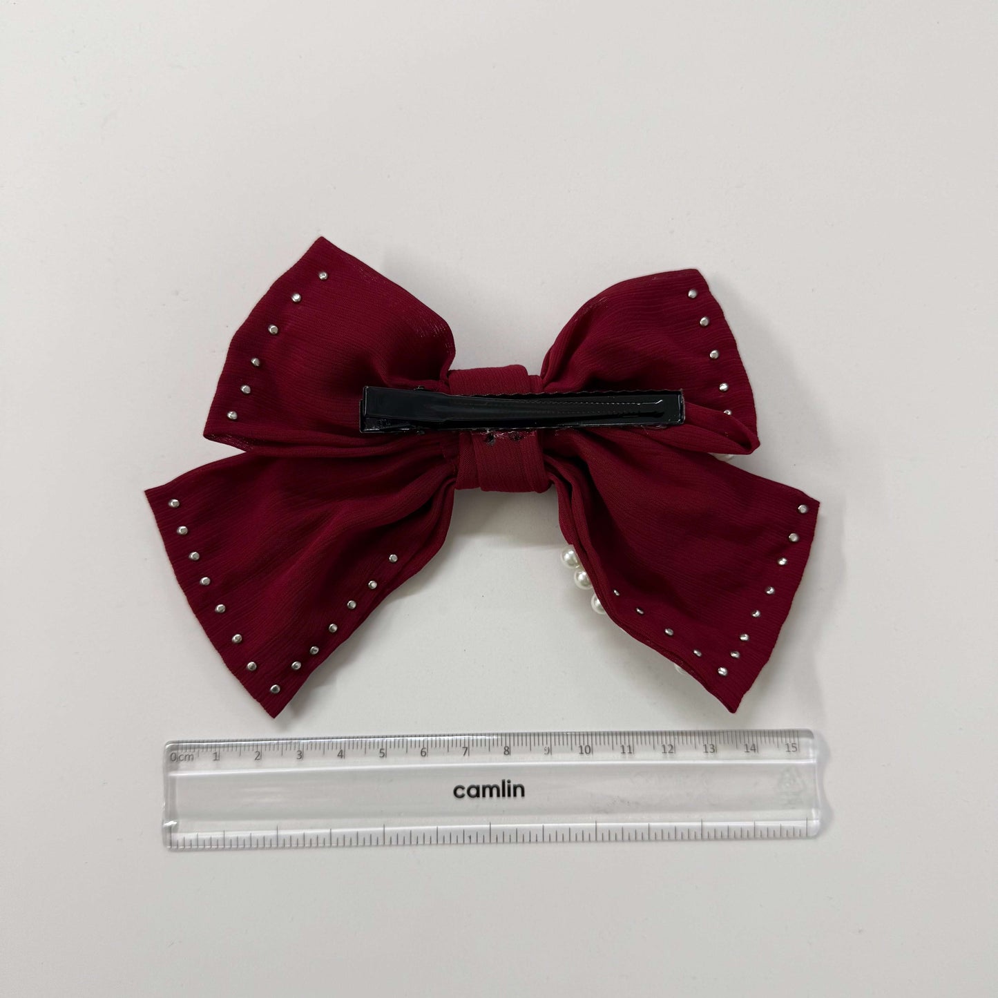 Pearl Bow hair pins (1Dz) - UBKWS2643