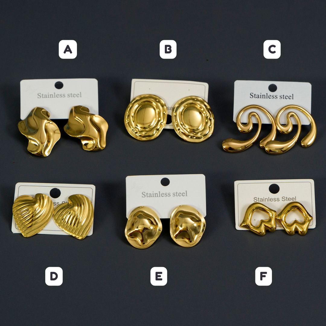 Anti-Tarnish Earrings - UBK3174