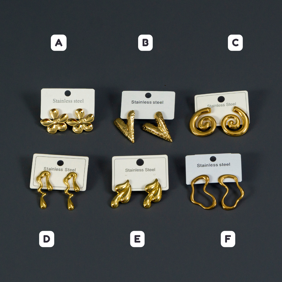 Anti-Tarnish Earrings - UBK3175