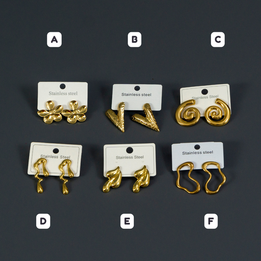 Anti-Tarnish Earrings - UBK3175