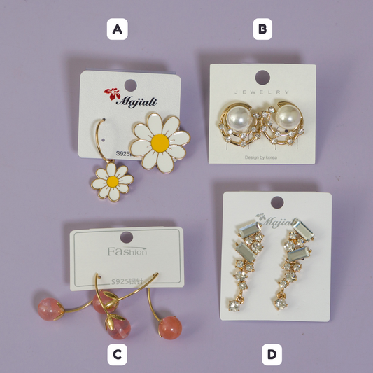 Korean Earrings - UBK3165