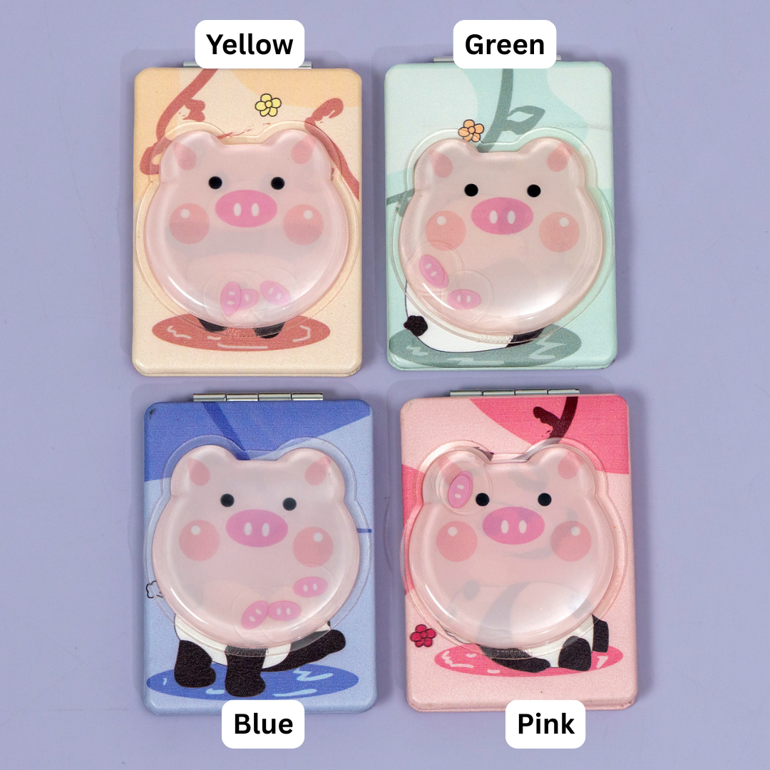 Cute Pig Portable Mirror (1Dz) - UBKWS2562
