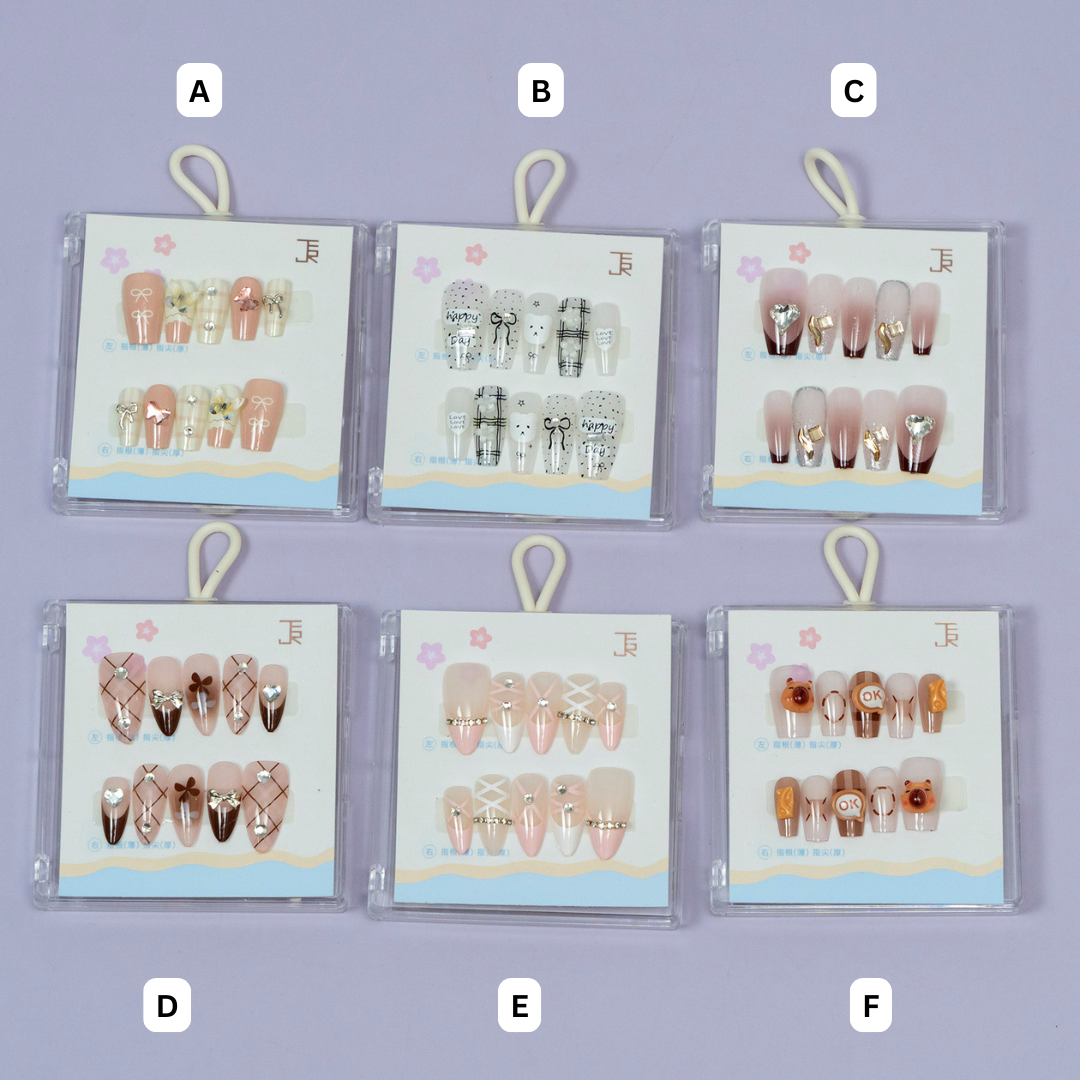 Press-On Nail Art Set (1Dz) - UBKWS2260