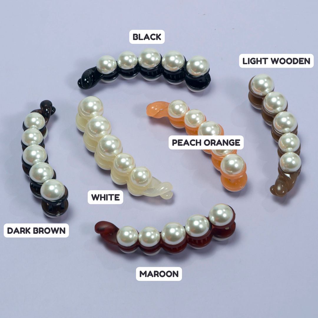 Flower Banana Clip (12 Pcs) - UBKWS1090