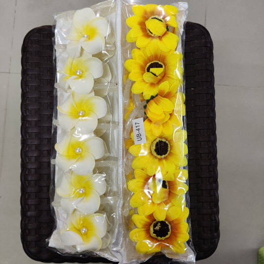 Sunflower & Frangipani Hair Claw Set (1Dz) – UBKWS2694