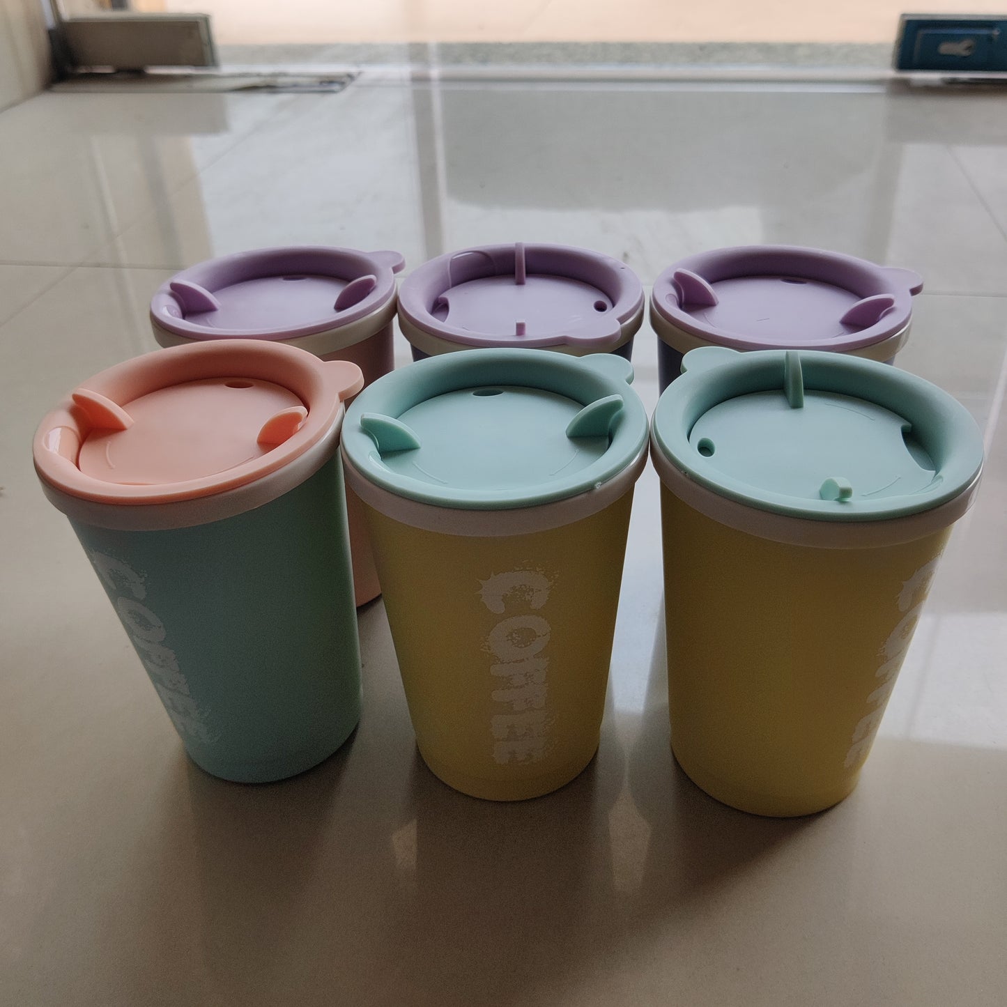 Coffee Cup with Lid (6Pcs) - UBKWS2270