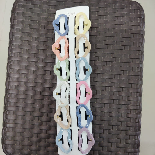 Mini Matte Hair Claw Set (12Pcs) – UBKWS2708