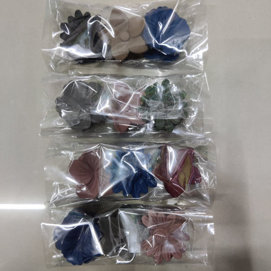 Mini Matte Flower Hair Claw (1Dz) - UBKWS2536