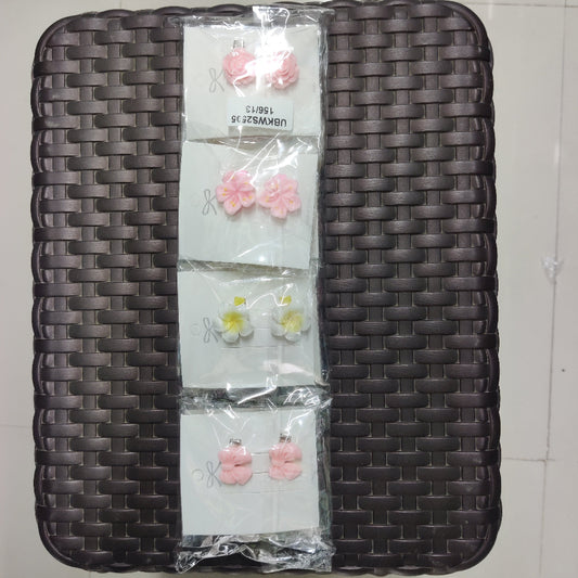Cute Mini Rose Hair Clips (1Dz) - UBKWS2505
