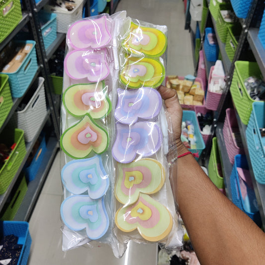 Heart Shape Hair Claw (1Dz) - UBKWS2534