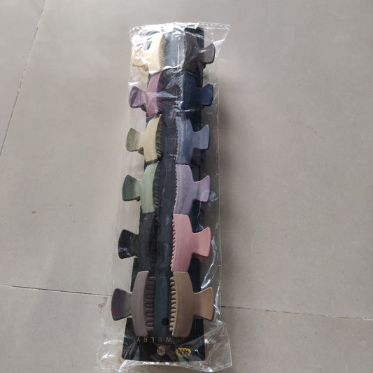 Hui Hui Matte Mini Hair Claw (1Dz) - UBKWS2394